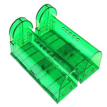 Transparent Mouse Trap Mice Live Catcher Reusable Small Animals Cage