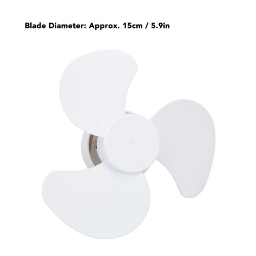 Leiser Sockel-Mini-Ventilator 15 cm 85-265 V E27/E26 1