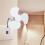 Leiser Sockel-Mini-Ventilator 15 cm 85-265 V E27/E26 7