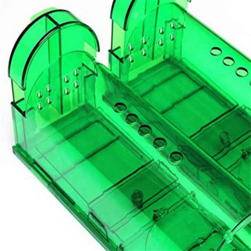 Transparent Mouse Trap Mice Live Catcher Reusable Small Animals Cage 2