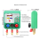 Manifold Gauge Manifold Vacuum Pressure Temperature Tester 5