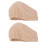 2 pezzi cappuccio a rete per parrucca da bambola, scala 1/6, 16-16,5 cm 1