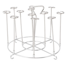 Support Ă brochettes en acier inoxydable 304, 6QT, 183x130mm