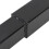 12 Inch Black Hitch Receiver Extender 5000 lbs Towing Capacity 8