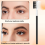Women Double-sides Brow Comb Eyebrow Brush Makeup Tool 1pcs Black 6