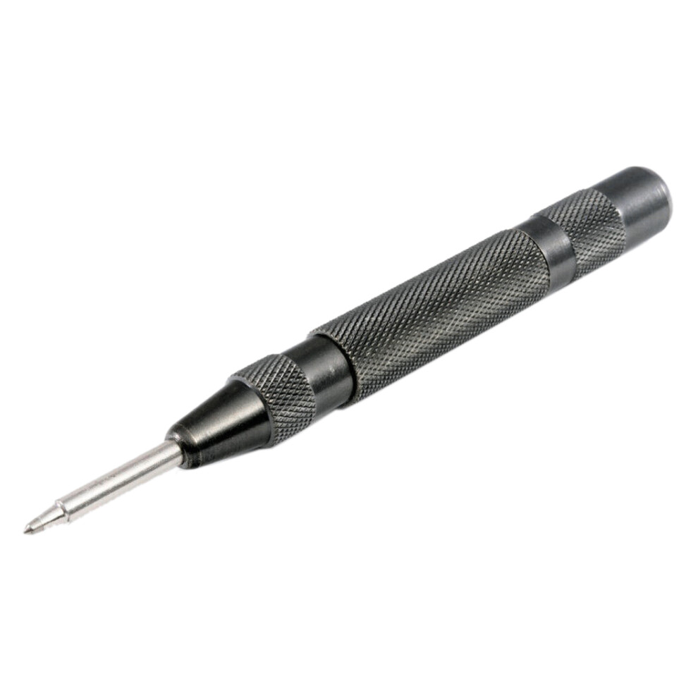 Automatic Centre Punch Spring Loaded Metal Wood Dent Marker 1Pc 4713779680989