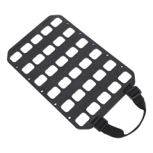 Molle Panel Schwarz mit Griff, PP-Feststehende Löcher, Molle Organizer-Panel für Wandbox, Rucksack