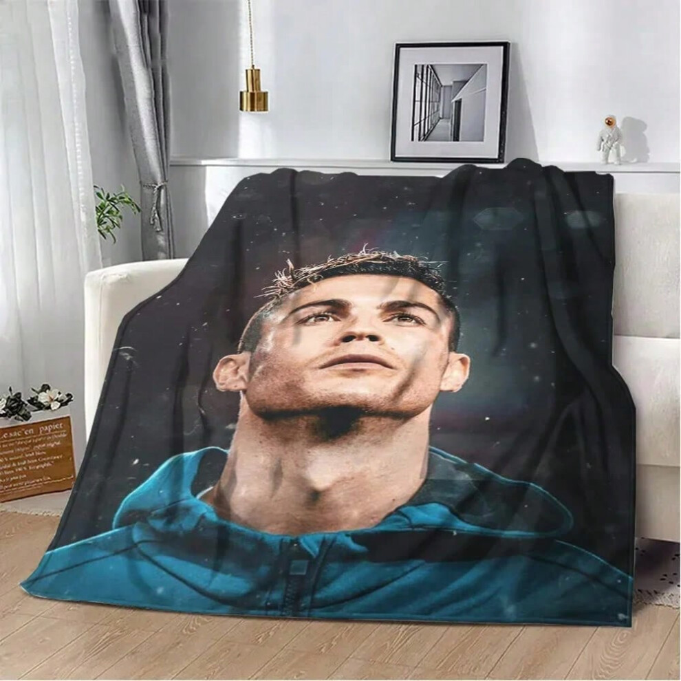 (12, 100x130CM40x50inch) Ronaldoes Fluffy Soft Blankets and Throws Bedspread on the Bed Plaid Wearing Blanket King Size Lion Kennedy Bears Sofa Cover-image-OPC-PJCZQH8-NEW