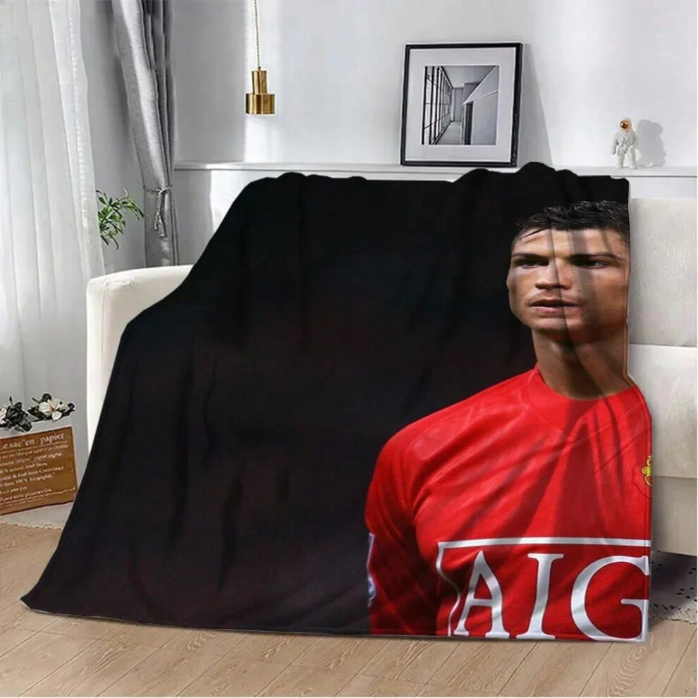 (10, 75x90CM30x35inch) Ronaldoes Fluffy Soft Blankets and Throws Bedspread on the Bed Plaid Wearing Blanket King Size Lion Kennedy Bears Sofa Cover Tx-image-OPC-PJCZQK7-NEW