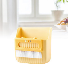 Conjunto de escoba y recogedor Small Bear - Amarillo, 200 g