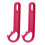 2 pezzi Apriscatole con anello, ABS, 15  5,4 cm, viola 15