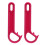 2 pezzi Apriscatole con anello, ABS, 15  5,4 cm, viola 3