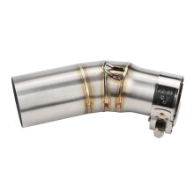 Exhaust Middle Pipe for Kawasaki NINJIA 400 Stainless Steel
