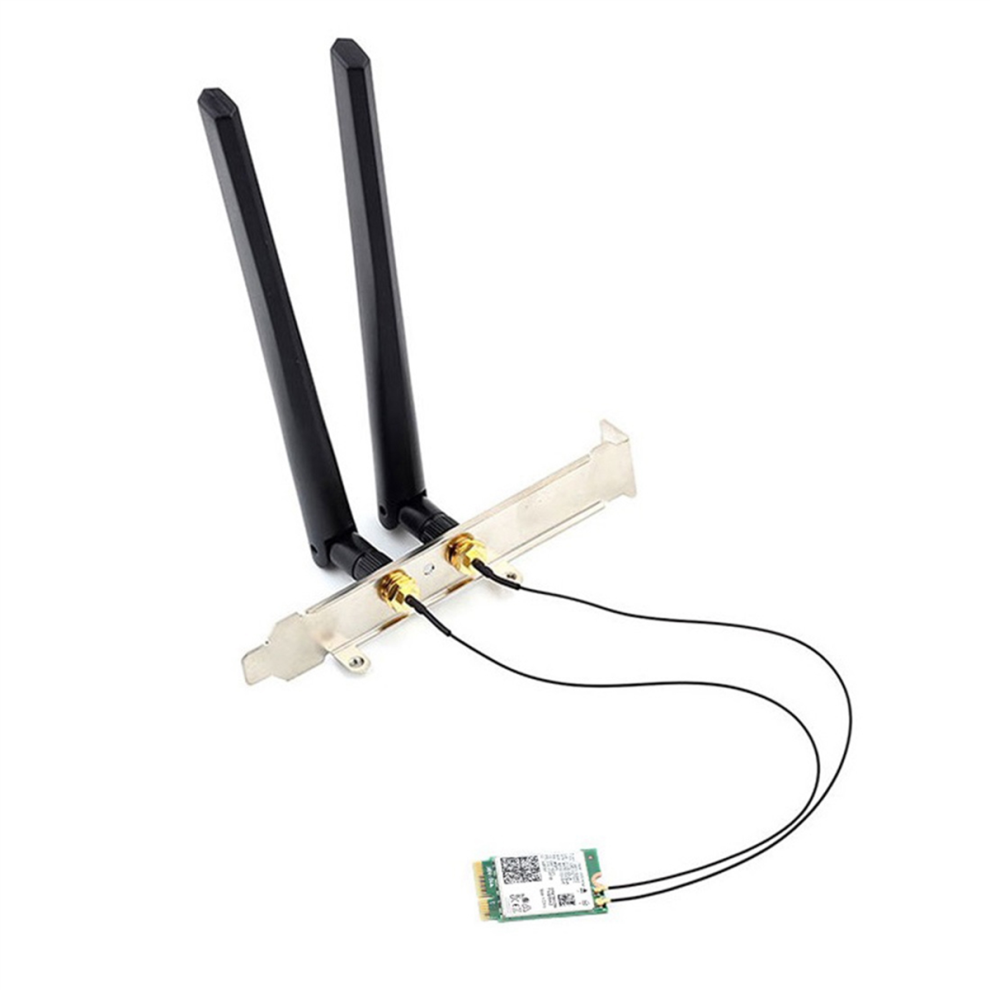 Wi-Fi 6 Ax201 M.2 Key E Cnvio 2 Wifi Card,With Antenna Kit 4713779686561