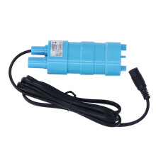 Pompe à eau submersible 5 m de hauteur de refoulement 12 V 600 L/h bleue