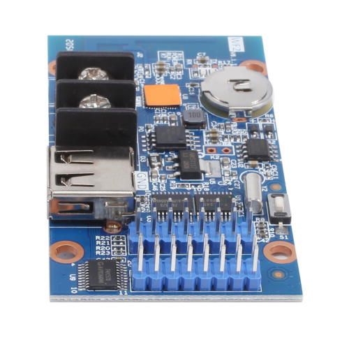 HD-WF2 Asynchronous 768Wx64H Pixels 2XHUB75 RGB Small LED Display 1