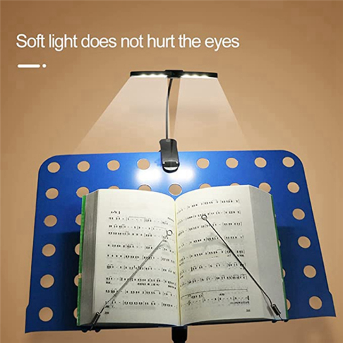 Double-Headed Rechargeable, Music Stand Light, Clip-on Stand Light 2