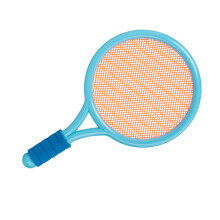 Set di racchette da badminton per bambini impugnatura facile plastica