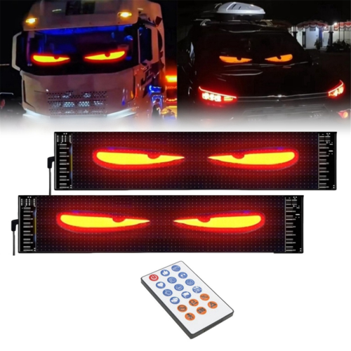 LED Eyes Windshield Truck Car Display Screen Panel LED Luminous Sign 2