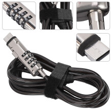 4 Digital Password Notebook Lock Security Anti Theft Cable Lock for Laptop