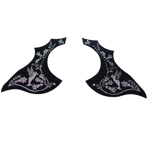 2Pcs Guitar Pickguard Anti-Scratch Guard Plate Self-Adhesive Pick 1