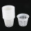 10pcs 3 inch Mesh Pot Net Planting Basket Hydroponic white 4