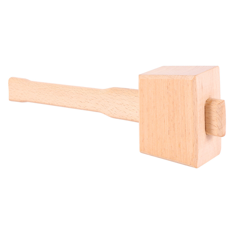 250Mm Beech Solid Carpenter Wood Wooden Mallet Hammer Handle Tool 4713779693897