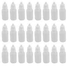 100PCS 15Ml Squeezable Dropper Bottles Eye Liquid Dropper Refillable