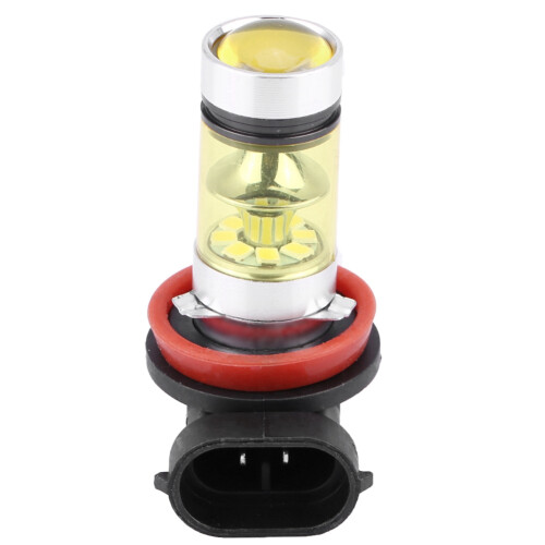 Yellow Light 100W LED Car Headlight Conversion Bulbs 2 pcs Anti-Corrosion 1