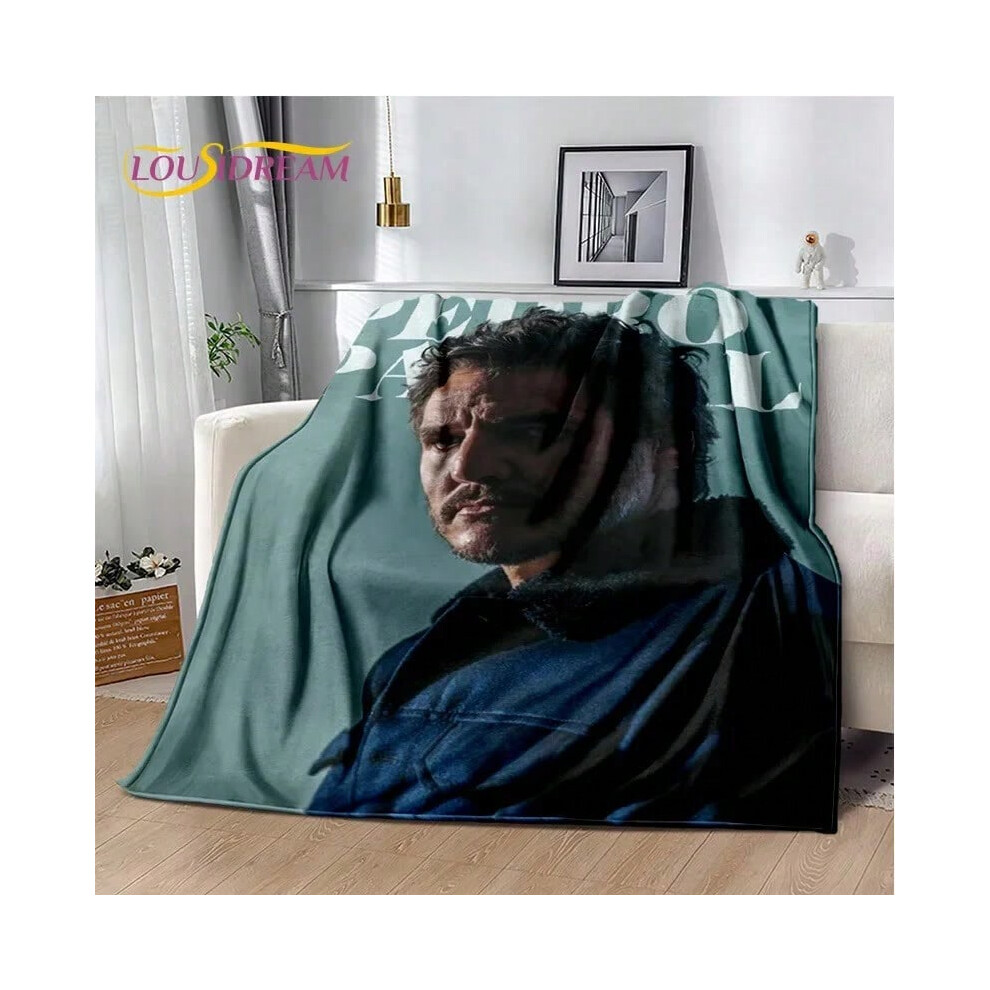 (10, 100x150cm( 39x59in )) Pedro Pascal Funny Printing 29 Style Blanket,Soft Throw Blanket for Home Bedroom Bed Sofa Picnic Travel Office Cover Gifts-image-OPC-PJD2JWX-NEW