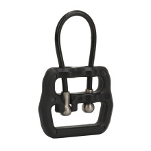 QD Drahtschleife Schwarz Schnellverschluss Edelstahl Schnelltrennung Jagdschnalle für 25mm Kampfgurt Outdoor-Abenteuer