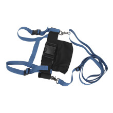Skischneeschuh-Geschirr mit Leine Tasche, Nylon, verstellbar, Geschwindigkeitsreglung, Lehrski-Trainingsausrüstung für Kinder, Skitraining