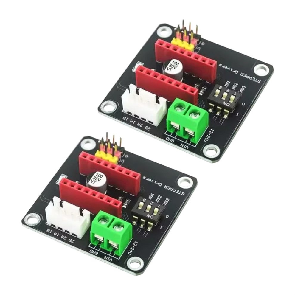 2Pcs Drv8825 A4988 3D Printer 42 Stepper Motor Driver 4713779695549
