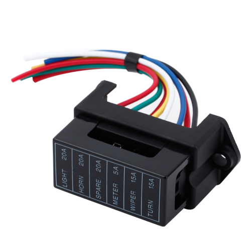 6 Way DC32V Circuit Car Trailer Auto Blade Fuse Box