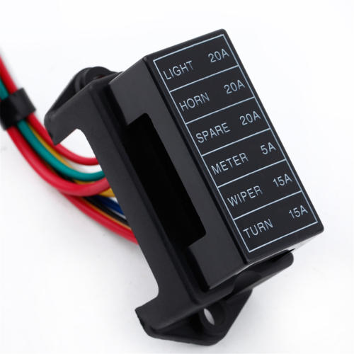 6 Way DC32V Circuit Car Trailer Auto Blade Fuse Box 2