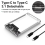 External Hard Drive Housing Compatible UASP SATA III Laptop 6