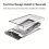 External Hard Drive Housing Compatible UASP SATA III Laptop 4