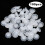 Eyelash Extension Glue Rings - 100-Pack Disposable Adhesive Holders 13