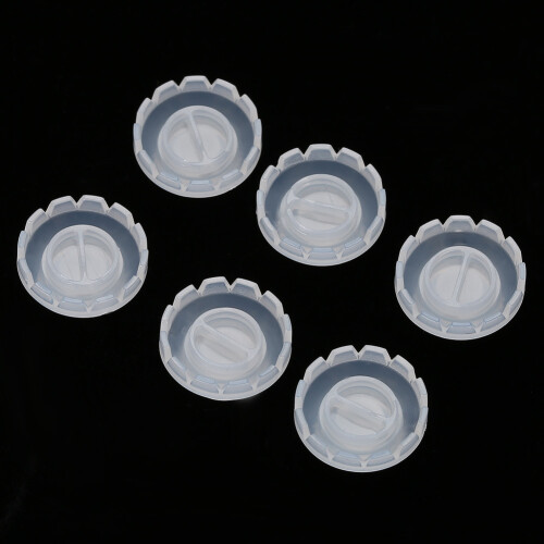 Eyelash Extension Glue Rings - 100-Pack Disposable Adhesive Holders 2