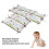 4pcs Baby Cot Bumper Set Breathable Soft Mesh Edging, Size Options 4