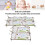 4pcs Baby Cot Bumper Set Breathable Soft Mesh Edging, Size Options 5