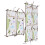 4pcs Baby Cot Bumper Set Breathable Soft Mesh Edging, Size Options 12
