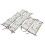 4pcs Baby Cot Bumper Set Breathable Soft Mesh Edging, Size Options 14