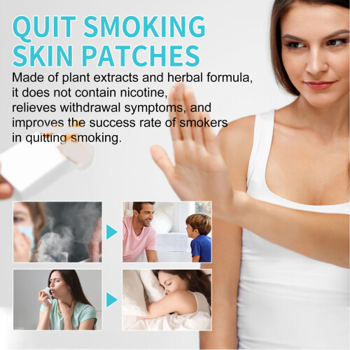 30-Sheet Stop Smoking Patches, Nonwoven Herbal 2