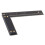 Righello a L in lega di alluminio 300mm argento 12