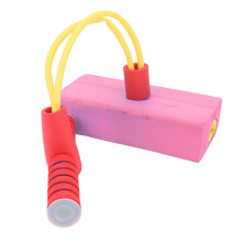 Pink Foam Pogo Jumper NBR Indoor/Outdoor Safe Jumping Toy for Kids