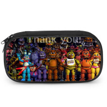 (Style B) Nights At Five Freddys Pencil Case Kids Stationery Box Pen Storage Gift Boy Bag