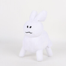 (White) Forsaken Gubby Game Character Plush Doll With Pp Cotton Filling Fans For