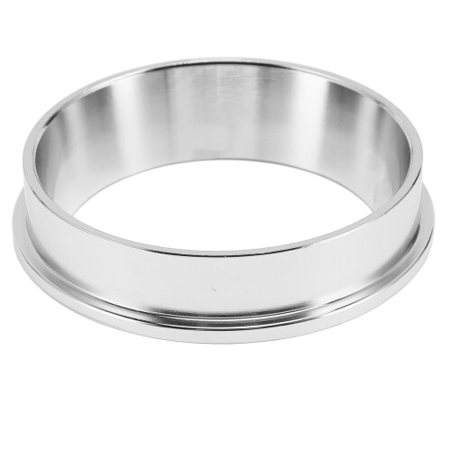 57,5 mm silberfarbener Edelstahl-Kaffee-Dosierring