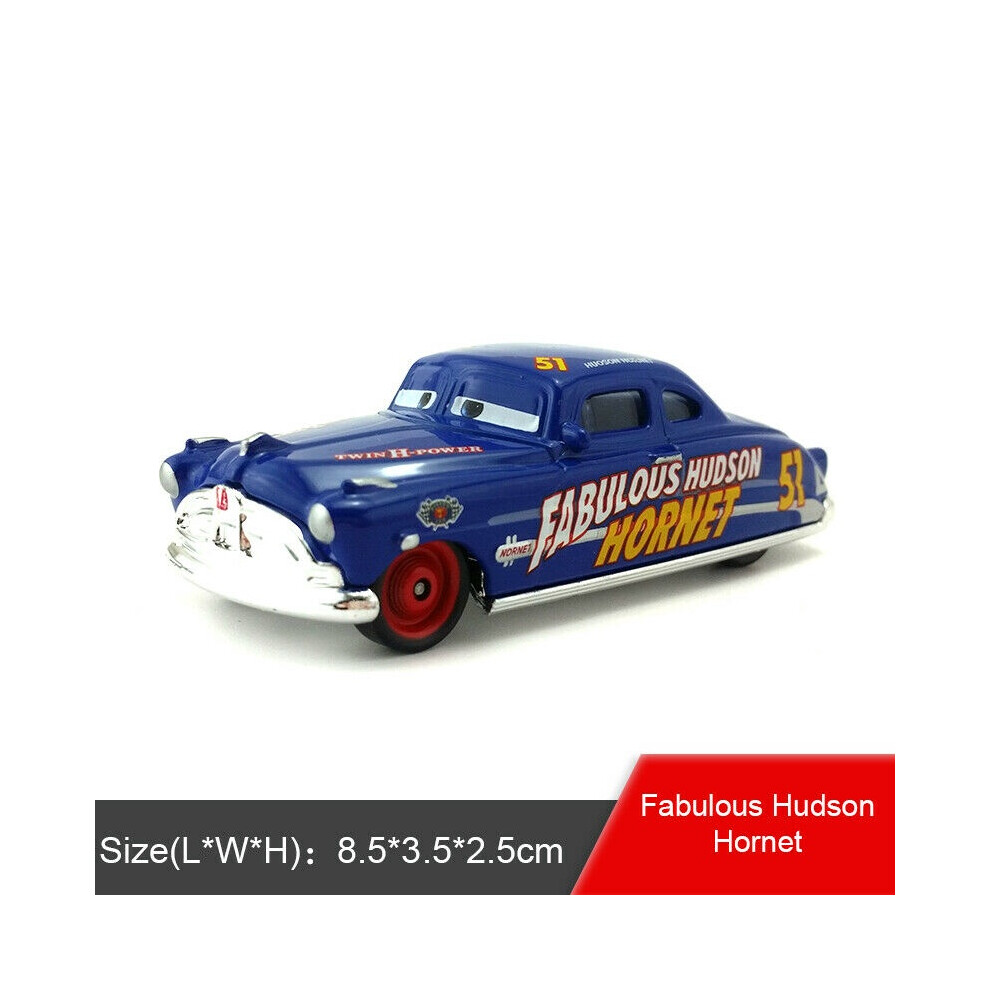 (Fabulous Hudson Hornet) Pixar Figures Cars Mini Pvc Action Figure Model Toy Dolls Classic Kid Toys 48cm